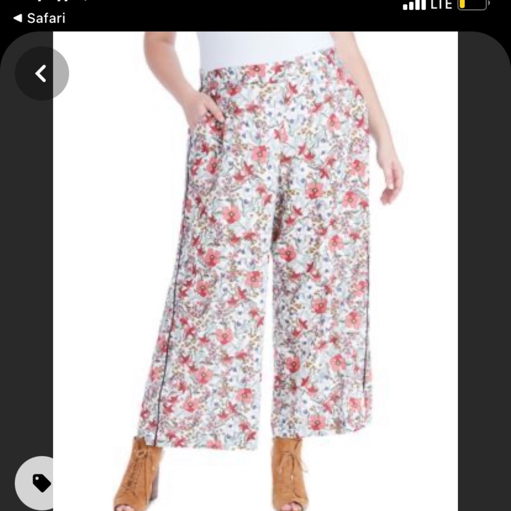 Jessica Simpson saydee Gardenia floral pants